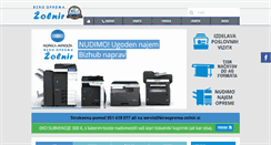 Desktop Screenshot of birooprema-zolnir.si
